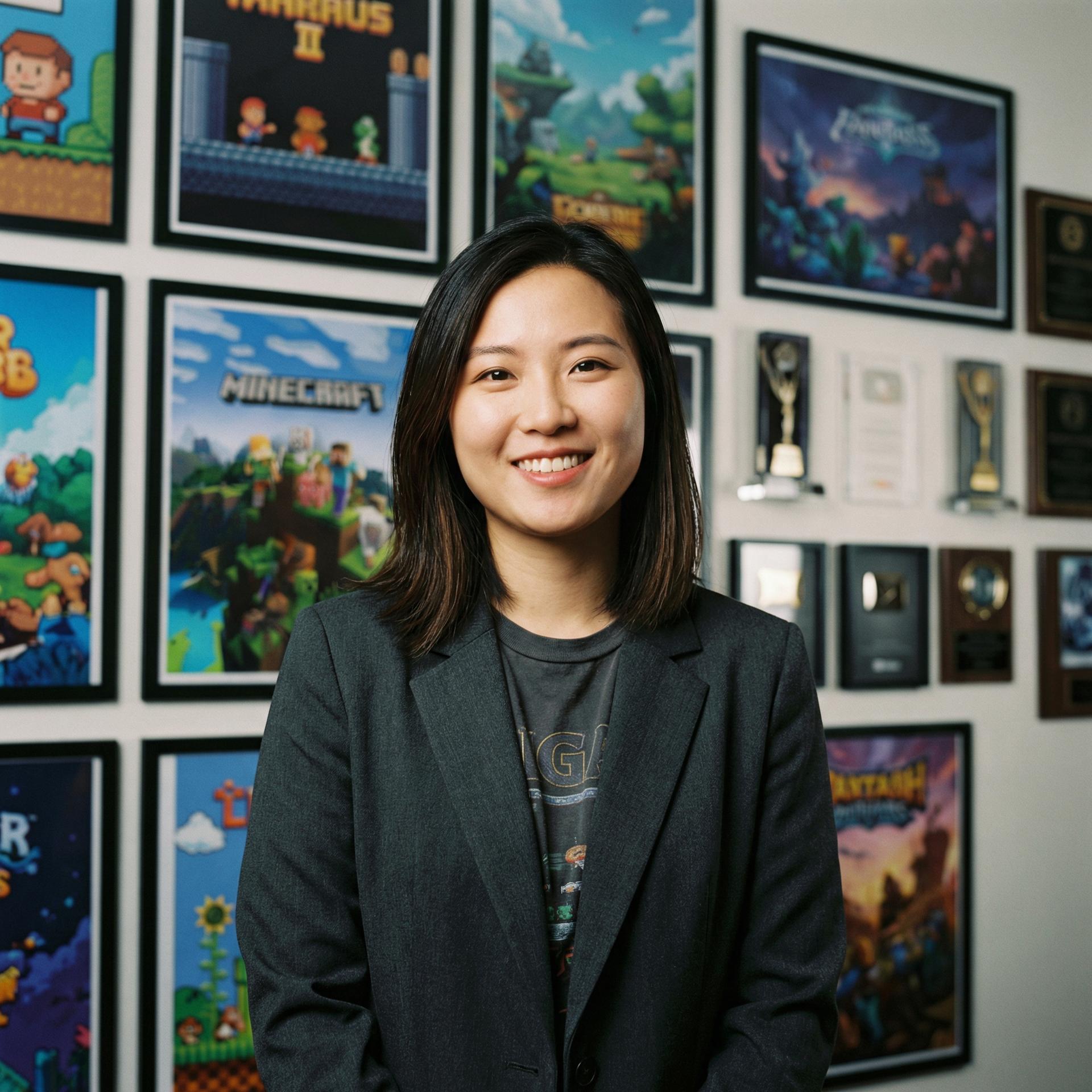 明星游戏制片人林婷