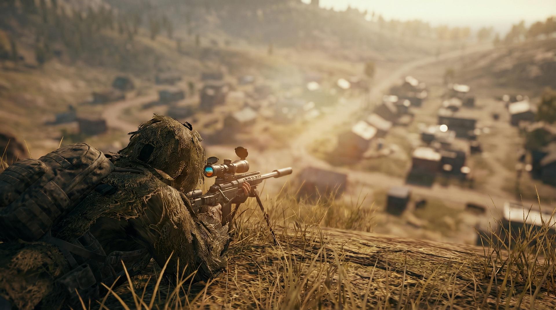 明星绝地求生狙击手视频解说