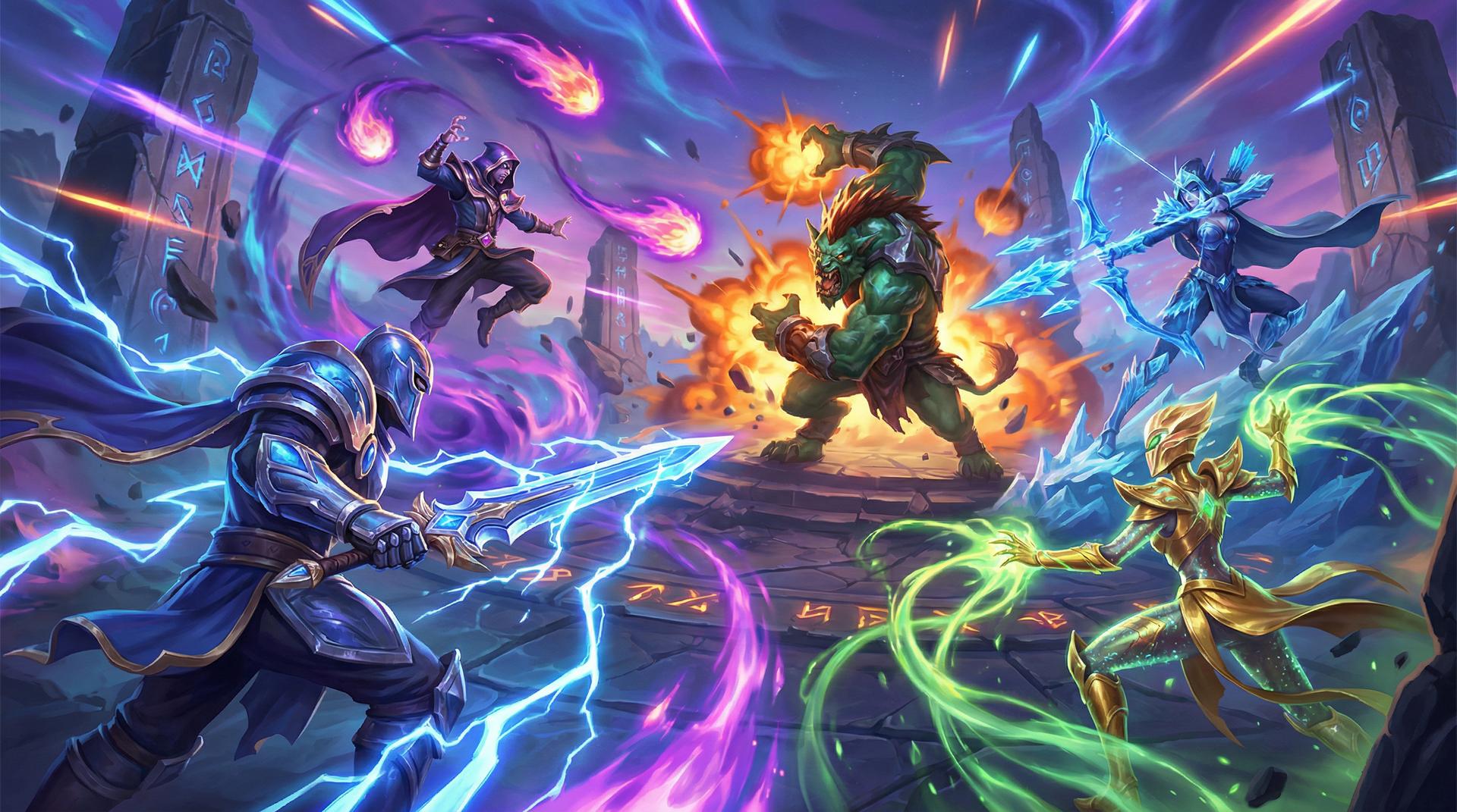 明星英雄联盟团战视频解说